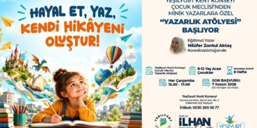 YEŞİLYURT KENT KONSEYİ'NDE MİNİK YAZARLAR İÇİN YAZARLIK ATÖLYESİ BAŞLIYOR